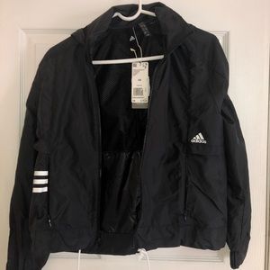 extra small adidas rain jacket new with tags